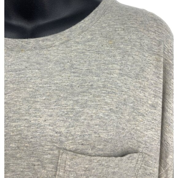 Ralph Lauren Men XL Extra Large Heather Gray Long Sleeve Tee Shirt T-Shirt New - Picture 5 of 10